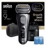 Rasierer Braun Series 9 Pro+ 9667CC Silber Nass- und Trockenbetrieb Li-Ion Akku