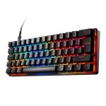 Teclado SteelSeries Apex Pro Mini Hall Effect magnético compacto Layout francés con interruptores ajustables y RGB