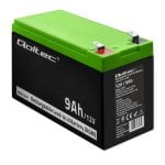 Batterie pour onduleur Qoltec 53031 12 V 9 Ah VRLA compacte