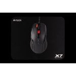 Ratón A4Tech X-7120 USB 2000 DPI Negro Iluminación Memoria Integrada