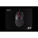 Souris A4Tech X-7120 USB type A 2000 DPI Noir éclairage mémoire intégrée