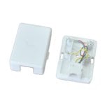 Conector Alantec GN009 RJ11 Hembra Recto Cat3 Blanco 1 unidad