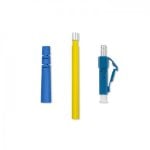 Conector de fibra óptica Qoltec 54432 LC/PC Monomodo Azul Prata Amarelo 200 peças