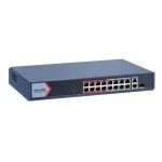 Switch gestionado Hikvision DS-3E1318P-EI/M 16 PoE 18 puertos Gigabit con protección avanzada
