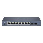 Switch Hikvision DS-3E1510P-SI 8 Puertos Gigabit PoE+ Gestionado L2 Metalico
