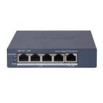 Switch Hikvision DS-3E1505P-EI 5 puertos Gigabit PoE gestionado metálico 45 W