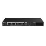 Switch Ruijie 24 Ports PoE Cloud Gerido 2 SFP Uplink 250W Gestão Inteligente