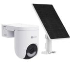 Videocamere di sorveglianza EZVIZ HB8 Lite 2K Visione Notturna Esterna IA Allarme Pannello Solare Controllo Vocale Audio Bidirezionale