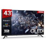 TV TD SYSTEMS QLED M43C21GLQ 43" 4K Smart TV Google Assistant Bluetooth
