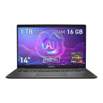 Portatile MSI Modern A14 AI F2HMG-010XES 14" AMD Ryzen 7 PRO 250 16GB 1TB SSD Radeon 780M FreeDOS