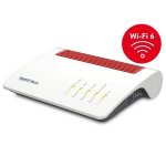 Router Fritz Box 7590 AX Wi-Fi 6 ADSL2+ VDSL 3,6 Gbps Double Bande