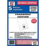 Sacchetto per polvere TECNHOGAR 915711 5 pezzi bianco compatibile Panasonic