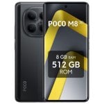 POCO M8 5G 8GB 512GB 6.77" AMOLED 120Hz 5G Dual SIM Carga Rápida 45W NFC IP65 HyperOS 2 Negro