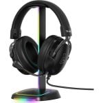 Support casque The G-Lab K-Stand Neon RGB USB-C avec bouton ON/OFF