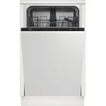 Lave-vaisselle Beko b300 BDIS16030 10 couverts D 45 cm encastrable