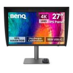 Monitor BenQ PD2770U 27" UltraHD 4K 60Hz IPS 5ms HDR10 USB-C 96W KVM