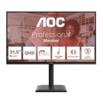 Monitor AOC Q32E4U 31,5" Quad HD 100 Hz IPS 4 ms HAS USB Hub Altavoces