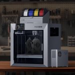 Imprimante 3D Qidi Tech Max4 Combo grand volume 390x390x340 mm avec chambre chauffée