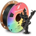 Filament PLA Polymaker Panchroma CA05011 Schwarz 1,75 mm Satinierte Oberfläche