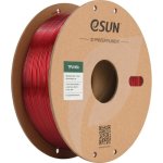 Filament TPU eSUN TPU-95A175T-R1P1 Transparent Rouge 1,75 mm Flexible Haute Tenacité