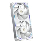 Ventilador suplementario NZXT F240X 240 mm 3100 RPM RGB blanco doble ventilador
