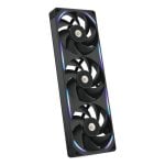 Ventilador suplementario NZXT F360X 360 mm 3100 RPM RGB Negro con PWM