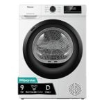 Secadora de bomba de calor Hisense DHQE900UWDC 9 kg Clase D antihuellas Allergy Care