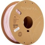 Filamento PLA Polymaker PolyTerra Rosa 1,75 mm Ecológico Fácil Impressão