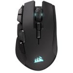 Souris Corsair IRONCLAW WIRELESS SE Sans Fil Bluetooth USB-C 26000 DPI Noir RGB 10 Boutons