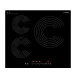 Placa de inducción SIXHOME SXHPI60N1 60 cm 3 zonas Booster Touch