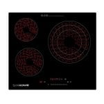 Placa vitrocerámica SIXHOME SXHPV60N1 60 cm 3 zonas Control táctil