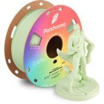 Filamento PLA Polymaker Panchroma Matte Verde 1,75 mm Fosco Fácil Impressão