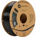 Filamento ABS Polymaker PolyLite PE01001 Negro 1,75 mm Bajo Olor Alta Precisión