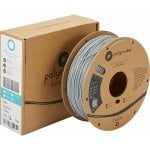 Filamento PLA Polymaker PolyLite Gris Plateado Fácil Impresión 1,75 mm Estable