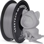 Filament PLA GEEETECH 700-001-1369 Grau 1,75 mm Matt Einfache Verarbeitung