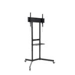 Suporte TV TooQ KEFRÉN FS1150M-B 37-70" Altura Ajustável Com Rodas Preto