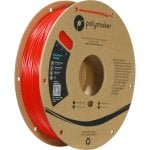 Filament TPU Polymaker PolyFlex PD01003 Rouge 1,75 mm Haute Flexibilité Impression Facile