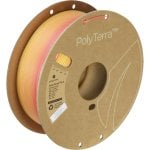 Filamento PLA Polymaker PolyTerra Gradient Multicolor 1,75 mm Mate Bioplástico Fácil Impresión