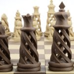 Filamento Madeira Fiberlogy WOOD-NATUR-175-075 Natural 1,75 mm Fácil Pós-processamento