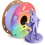 Filamento PLA Polymaker Panchroma Matte Violetta 1,75 mm Superficie Opaca Facile Stampa