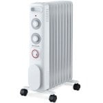 Radiador de Aceite Grunkel RD-2000S 2000W 9 Elementos con Programador 24H