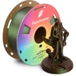 Filamento PLA Polymaker Panchroma Starlight Especial 1,75 mm Efeito Brilho Cor Variável