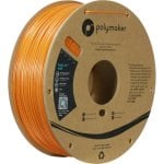 Filamento ABS Polymaker PolyLite Galaxy ABS Laranja 1,75 mm Partículas Brilhantes