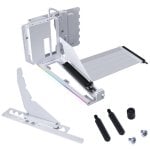 Kit de Soporte Vertical GPU Lian Li V4 PCIe 5.0 Blanco con Cable Riser RGB