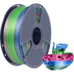 Filament PLA Silk SUNLU 6933582315580 Multicolor 1,75 mm Hohe Haftung Glänzend