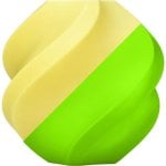 Filament PLA Bambu Lab A12-Y0-1.75-1000-SPL Gelb Glow-in-the-Dark 1,75 mm Leuchtend