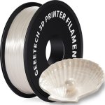 Filamento PLA GEEETECH 700-001-1200 Bianco 1,75 mm Finitura Setosa Facilità Stampa