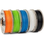 Filamento PLA Spectrum 80747 Premium Multicor 1,75 mm Bobinas Cartão Eco Pack 5x250g