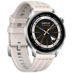 OnePlus Watch Lite Bluetooth GPS 45mm AMOLED Argent Taille Unique IP68 5ATM SpO2 Pulsomètre