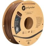 Filamento PLA Polymaker PolyLite Marrone 1,75 mm Facile Stampa Compatibile Bambu Lab AMS